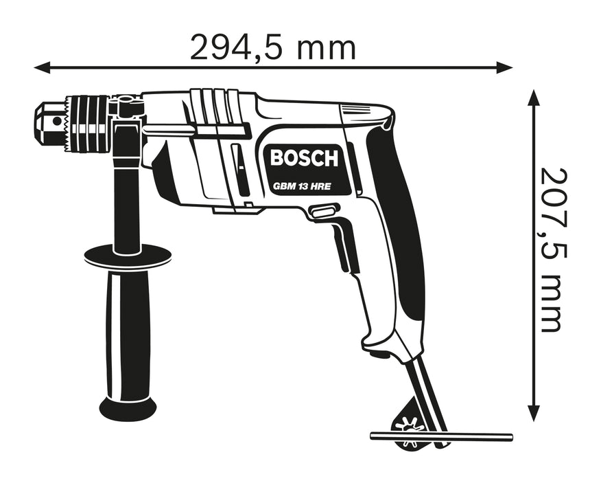BOSCH GBM 13 HRE - Bušilica GBM 13-HRE (0601049603)-SBT Alati Beograd