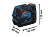 BOSCH Gradjevinski laser GCL 12V-50-22 CG (0601066S00)-SBT Alati Beograd