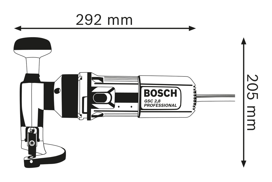 BOSCH Makaze za lim GSC 2,8 (0601506103)-SBT Alati Beograd