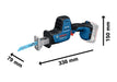 BOSCH Akku-sablja testera GSA 18V-24 (06016A5101)-SBT Alati Beograd