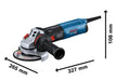 BOSCH Ugaona brusilica GWS 14-125 S (06017D0160)-SBT Alati Beograd