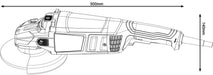 BOSCH Ugaona brusilica GWS 2200 -180 (06018C0320)-SBT Alati Beograd
