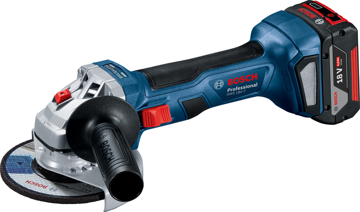 BOSCH Akku-ugaona brusilica GWS 18V-7 (06019H9004)