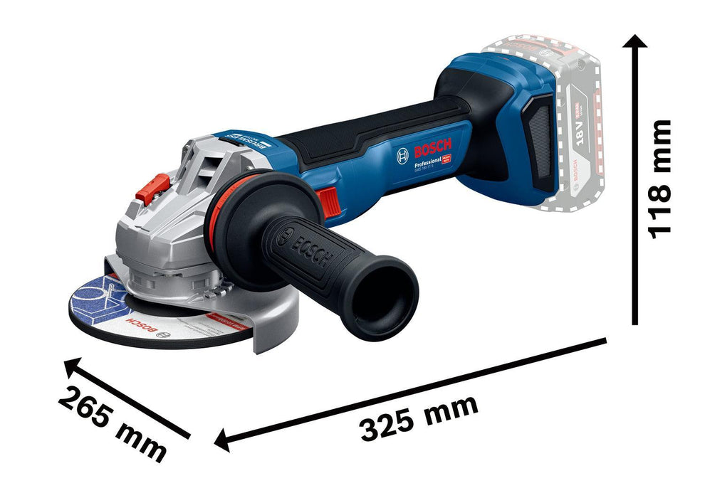 BOSCH Akku-ugaona brusilica GWS 18V-11 S (06019N4002)-SBT Alati Beograd