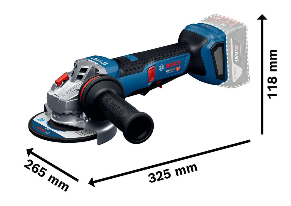 BOSCH Akku-ugaona brusilica GWS18V-11PS (06019N4302)-SBT Alati Beograd