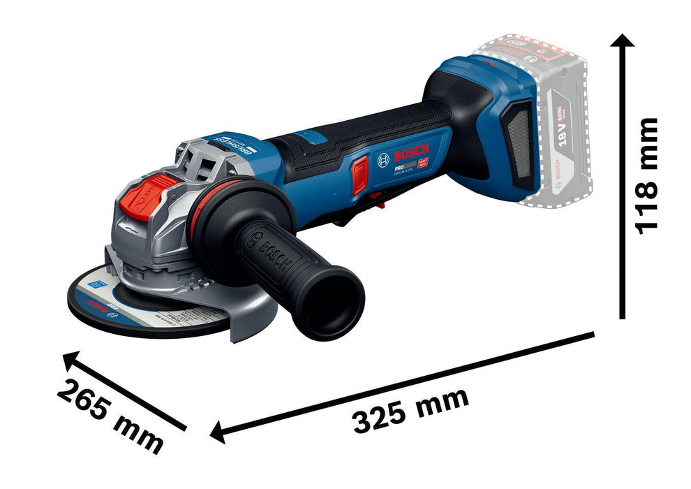 BOSCH Akku-ugaona brusilica GWX18V-11PS (06019N4400)-SBT Alati Beograd