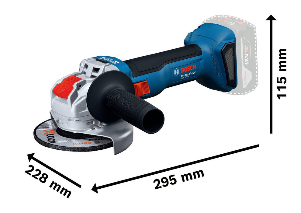 BOSCH Akku-ugaona brusilica GWX 18V-8 (06019N9101)-SBT Alati Beograd