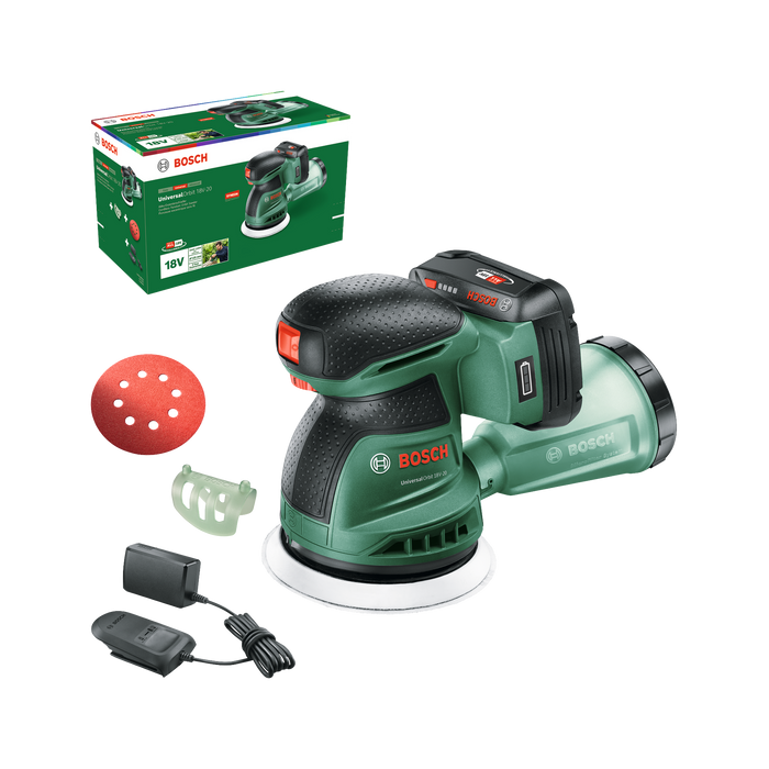 BOSCH UniversalOrbit 18V-20 - Ekscentrična brusilica UniversalOrbit 18 (06033E4102)-SBT Alati Beograd