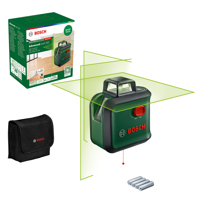 BOSCH AdvancedLevel 360 - Gradjevinski laser AdvancedLevel360 (0603663B06)-SBT Alati Beograd