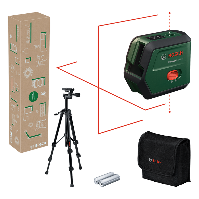 BOSCH Gradjevinski laser UniversalLevel 2 Set (0603663FZ1)-SBT Alati Beograd