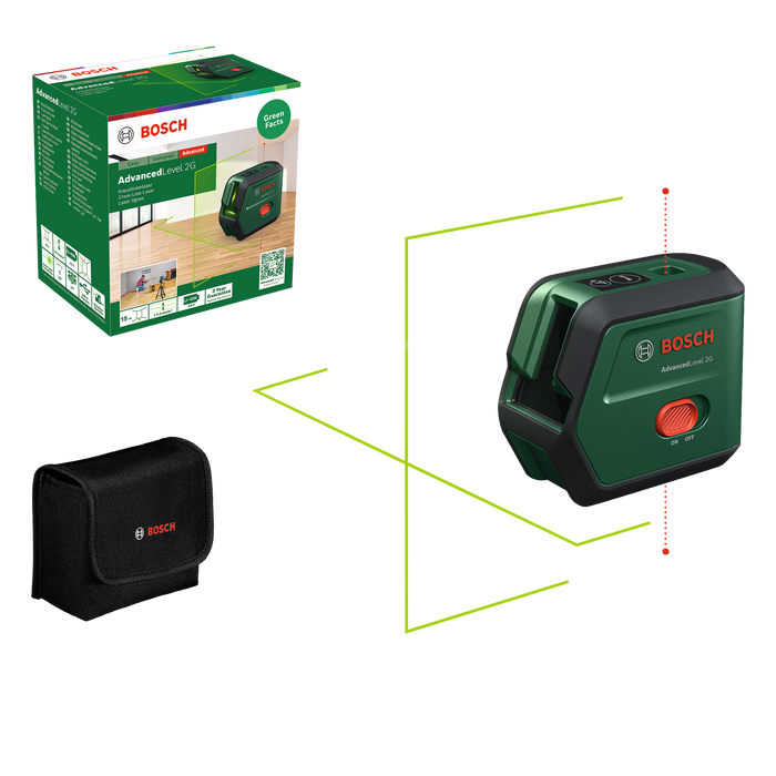 BOSCH Gradjevinski laser AdvancedLevel 2G (0603663G00)-SBT Alati Beograd
