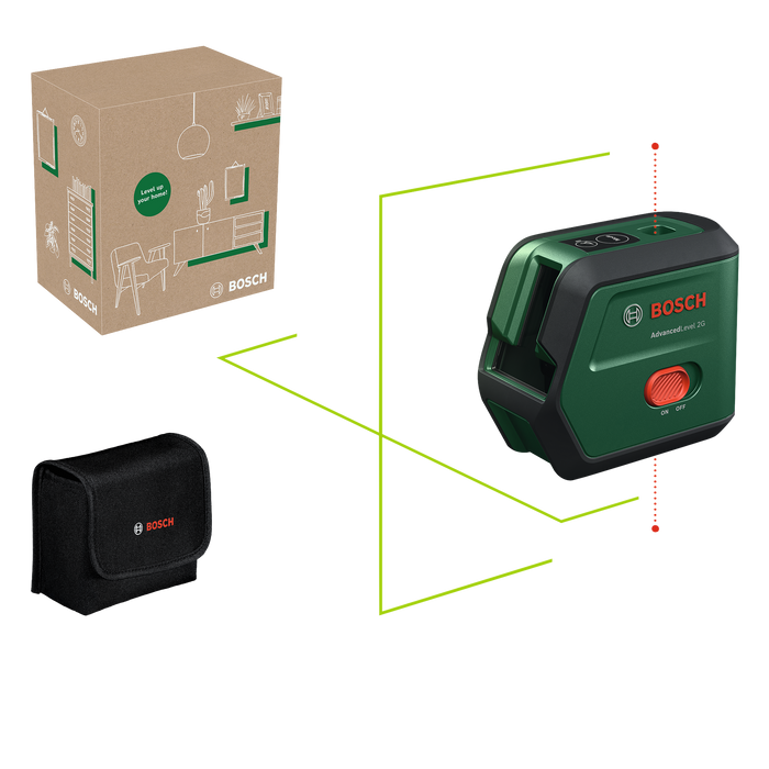 BOSCH Gradjevinski laser AdvancedLevel 2G (0603663GZ0)-SBT Alati Beograd