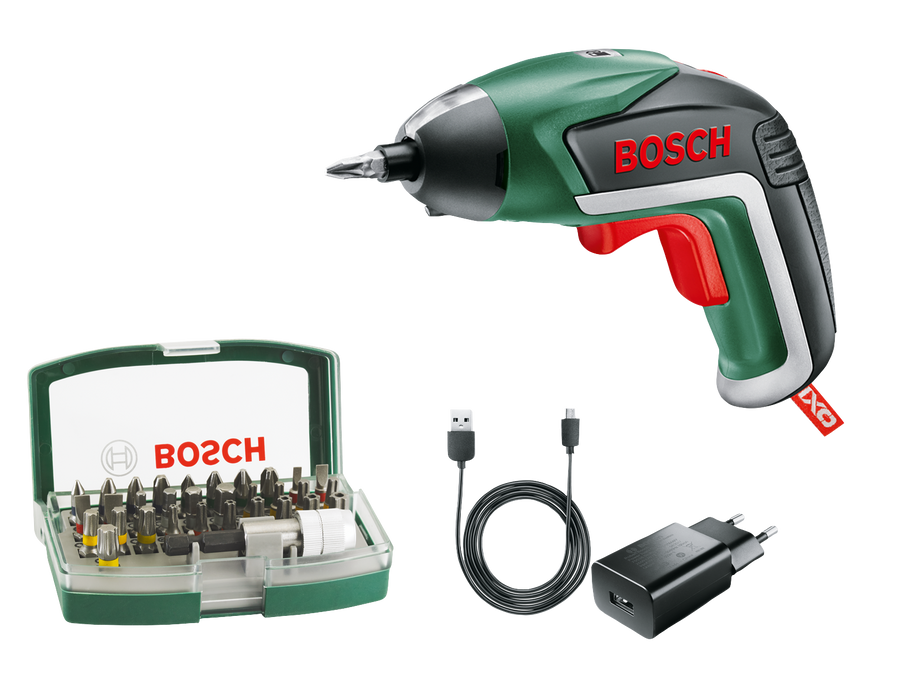 BOSCH IXO 5 set bitova - Akku-bušilica i uvrtanjač IXO V + Bitset (06039A800S)-SBT Alati Beograd