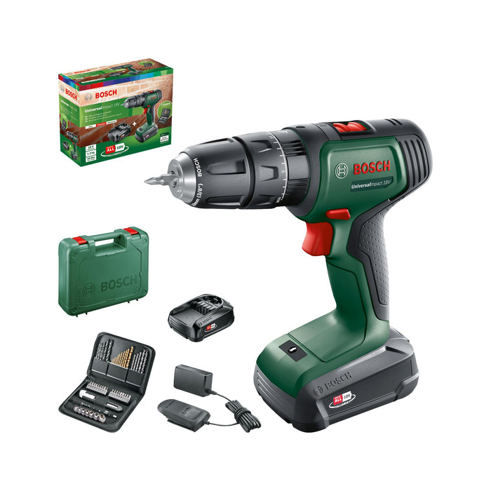 BOSCH UniversalImpact 18V - Akku-bušilica sa udarcima UniversalImpac (06039D4104)-SBT Alati Beograd