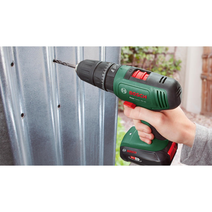 BOSCH EasyImpact 18V-40 - Akku-bušilica sa udarcima EasyImpact 18V (06039D8101)-SBT Alati Beograd