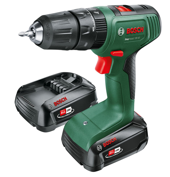 BOSCH EasyImpact 18V-40 - Akku-bušilica sa udarcima EasyImpact 18V (06039D8102)-SBT Alati Beograd