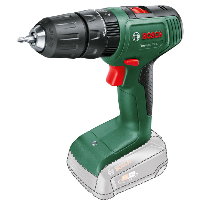 BOSCH EasyImpact 18V-40 - Akku-bušilica sa udarcima EasyImpact 18V (06039D810H)-SBT Alati Beograd