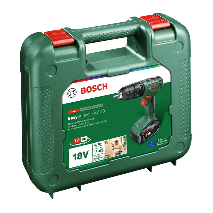 BOSCH EasyImpact 18V-40 - Akku-bušilica sa udarcima EasyImpact 18V (06039D810H)-SBT Alati Beograd