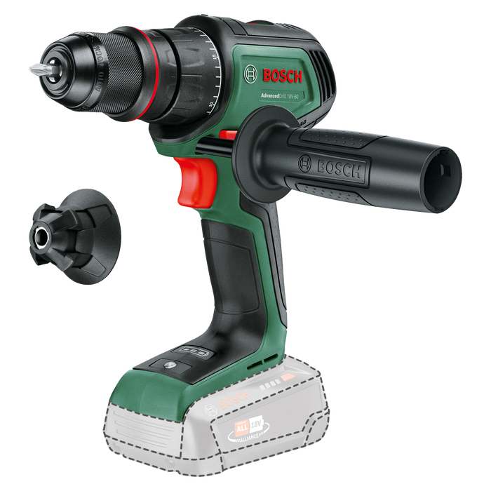 BOSCH AdvancedDrill 18V-80 QuickSnap - Akku-bušilica i uvrtanjač Adv.Drill 18V- (06039E2000)-SBT Alati Beograd