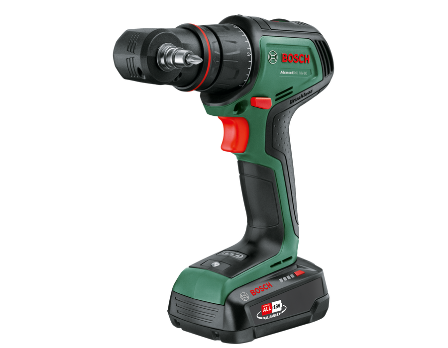BOSCH AdvancedDrill 18V-80 QuickSnap - Akku-bušilica i uvrtanjač Adv.Drill 18V- (06039E2004)-SBT Alati Beograd