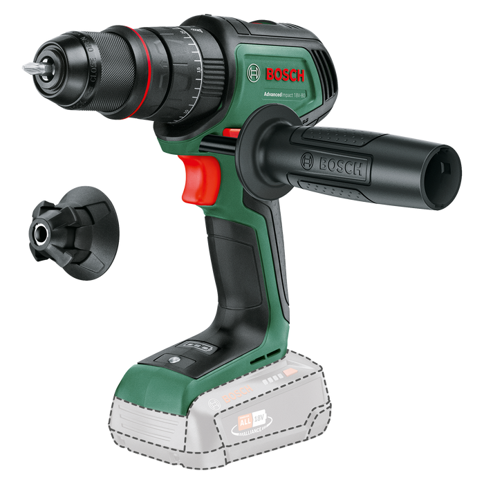 BOSCH AdvancedImpact 18V-80 QuickSnap - Akku-bušilica sa udarcima Adv.Impact 18V (06039E2100)-SBT Alati Beograd