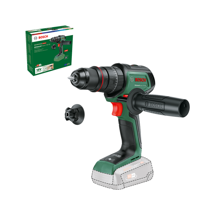 BOSCH AdvancedImpact 18V-80 QuickSnap - Akku-bušilica sa udarcima Adv.Impact 18V (06039E2100)-SBT Alati Beograd