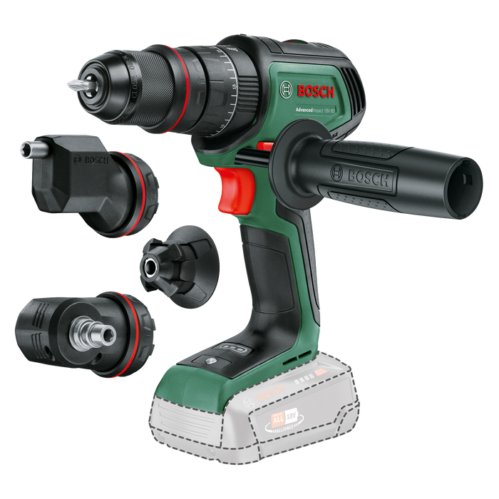 BOSCH AdvancedImpact 18V-80 QuickSnap - Akku-bušilica sa udarcima Adv.Impact 18V (06039E2103)-SBT Alati Beograd