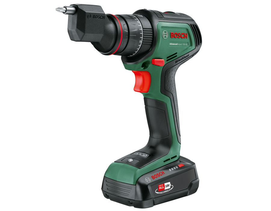 BOSCH AdvancedImpact 18V-80 QuickSnap - Akku-bušilica sa udarcima Adv.Impact 18V (06039E2105)-SBT Alati Beograd