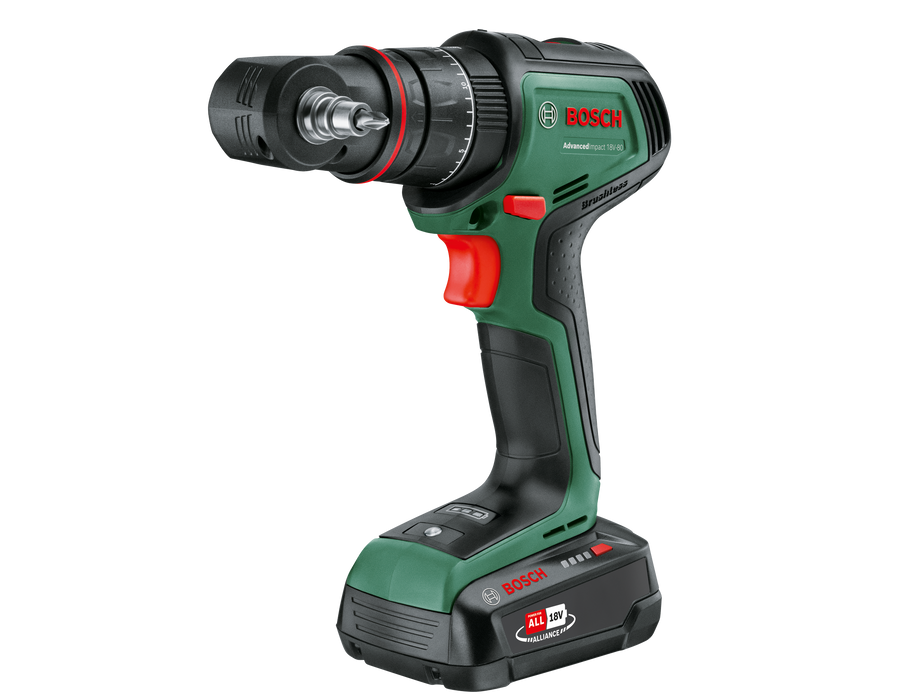 BOSCH AdvancedImpact 18V-80 QuickSnap - Akku-bušilica sa udarcima Adv.Impact 18V (06039E2105)-SBT Alati Beograd