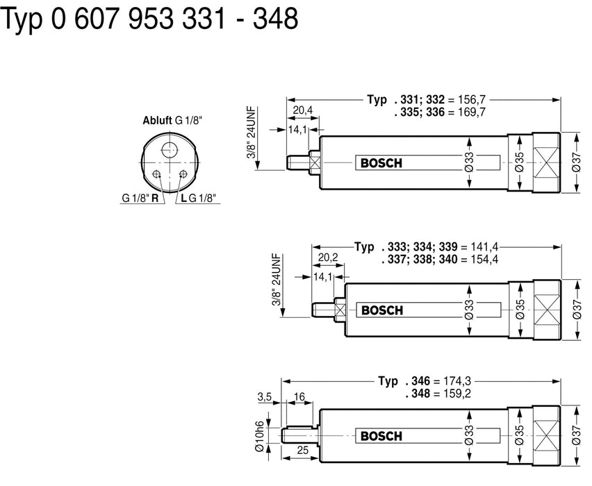 BOSCH Motor 180 Watts - (0607953333)-SBT Alati Beograd