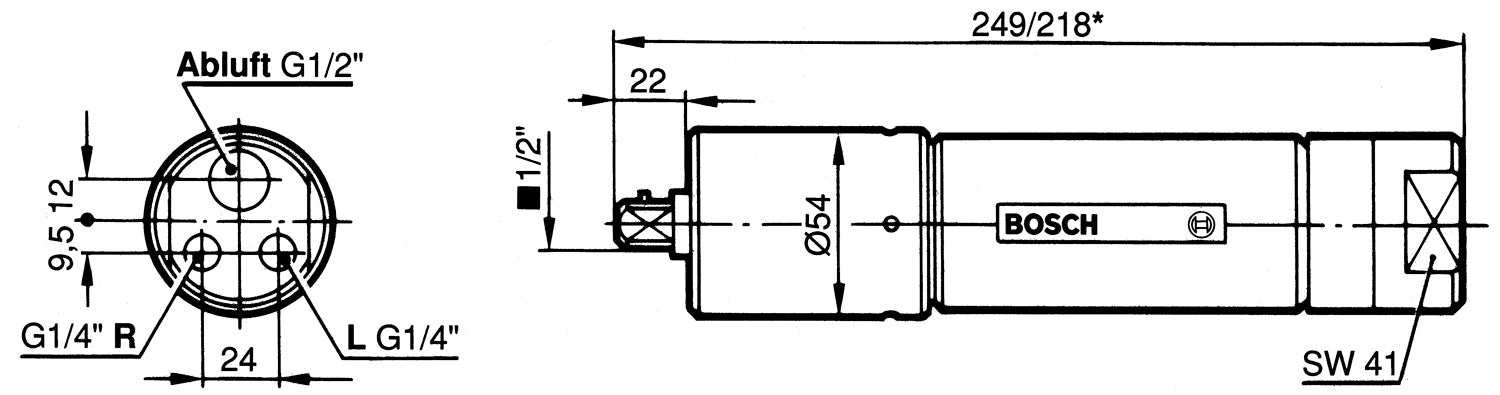 BOSCH Built-in motor 620 Watt - (0607957315)-SBT Alati Beograd