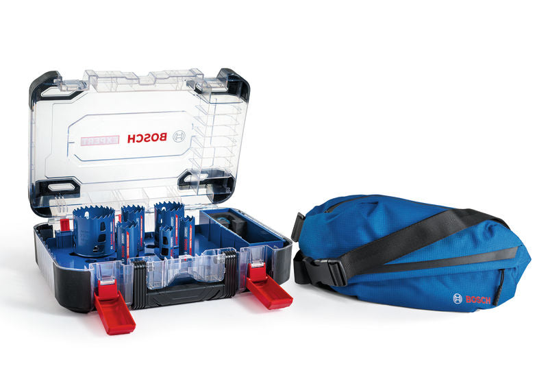 BOSCH EXPERT 9 pcs Holesaw Set + Cross-body Bag FOC - (0615997677)-SBT Alati Beograd