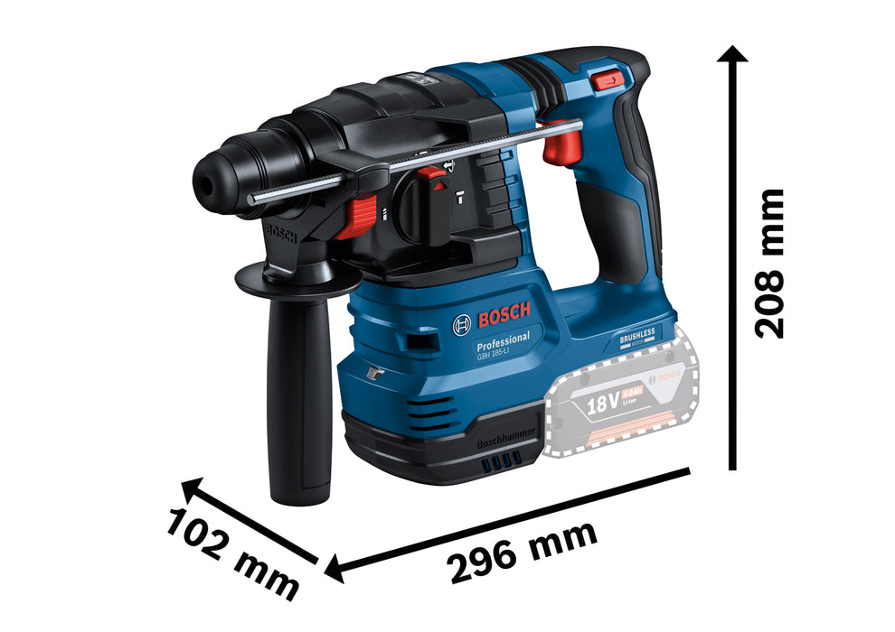BOSCH Komplet od 3 alata od 18 V: GSR + GBH + GWS + 2x GBA 5.0 Ah + GAL 18V-40 - Combi komplet 18V GSR+GBH+GWS+2X5.0Ah+GA (0615A5009G)-SBT Alati Beograd