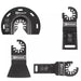 Einhell 4-delni set dodataka za multifunkcionalni alat za drvo i plastiku sitni zub, Pribor za TC-MG 200, VARRITO, TE-TK 12, 49708850