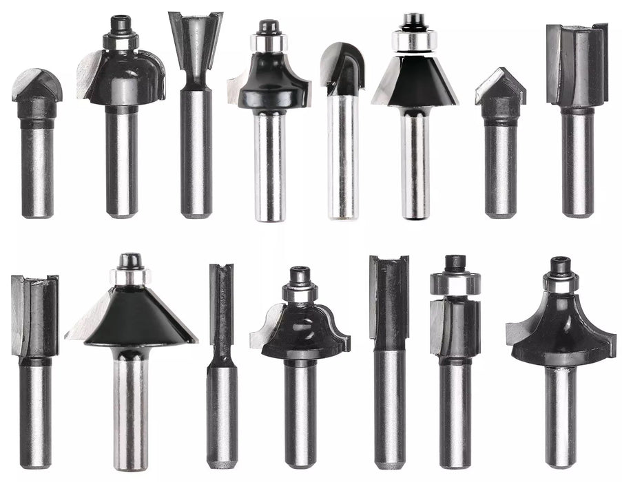 Einhell 49757291 set glodala za drvo, 15 delova, 8mm