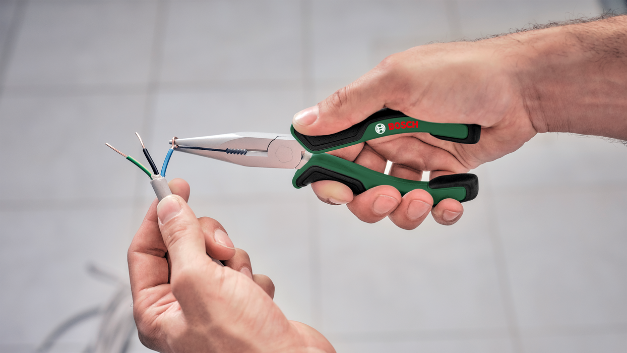 BOSCH 2-delni set klešta - Klešta 2 pcs set (Combination/Long nose) (1600A0275H)-SBT Alati Beograd