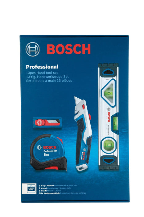 BOSCH Mešoviti komplet ručnih alata 13 kom. - (1600A027M3)-SBT Alati Beograd