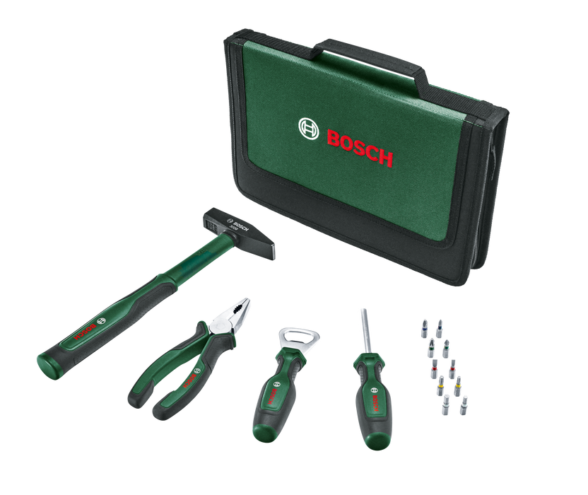 BOSCH 14-delni set ručnog alata za početnike - (1600A027PT)-SBT Alati Beograd