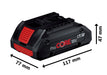 BOSCH 4 x ProCORE18V 4.0Ah + 2 x ProCORE18V 8.0Ah - Akumulatorski paket 4x PC18V4.0+2x PC18V (1600A02A2T)-SBT Alati Beograd