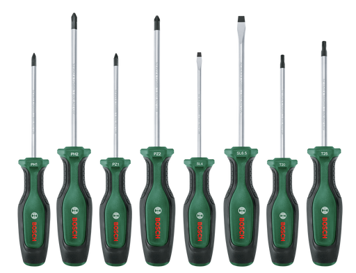 BOSCH 8-delni set odvrtača - Odvrtač 8pcs Set (1600A02BX8)-SBT Alati Beograd
