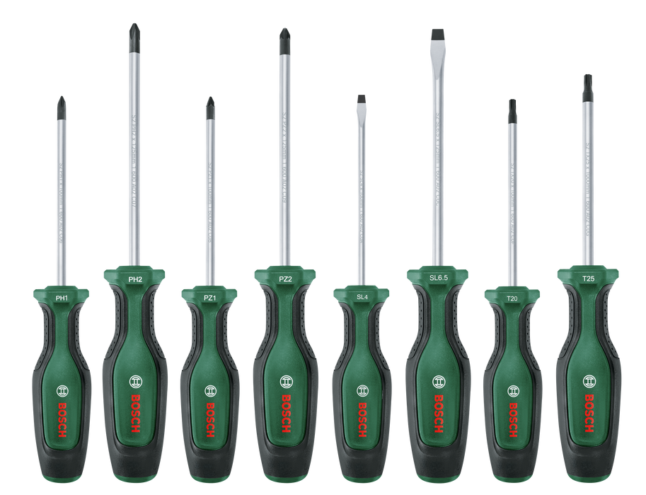 BOSCH 8-delni set odvrtača - Odvrtač 8pcs Set (1600A02BX8)-SBT Alati Beograd