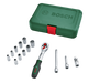 BOSCH 14-delni set račne od 1/4" - Mehanizam sa skakavicom Set (1600A02BY0)-SBT Alati Beograd