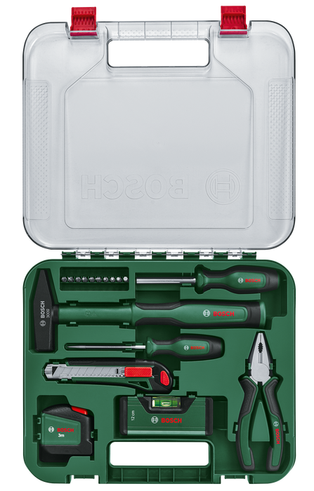 BOSCH 17-delni set univerzalnog ručnog alata - (1600A02BY5)-SBT Alati Beograd