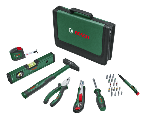 BOSCH 25-delni set univerzalnog ručnog alata - (1600A02BY6)-SBT Alati Beograd