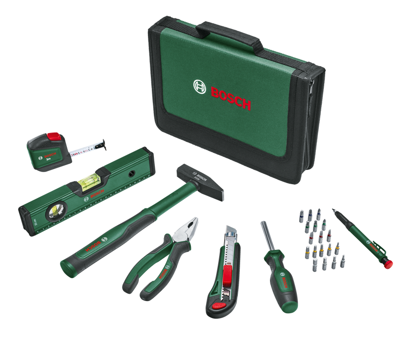 BOSCH 25-delni set univerzalnog ručnog alata - (1600A02BY6)-SBT Alati Beograd