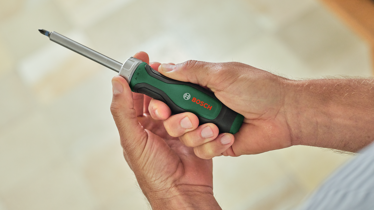 BOSCH 19-delni set bitova odvrtača za zupčanike - Odvrtač Ratchet Screwdriver with 18x bit (1600A02Z9A)-SBT Alati Beograd