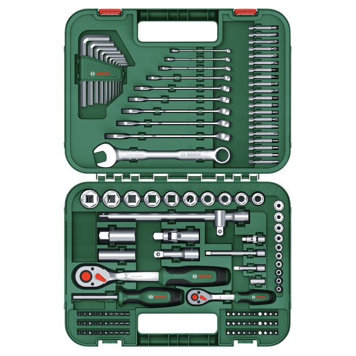 BOSCH Advanced 132-delni set ručnog alata - (1600A02Z9B)-SBT Alati Beograd