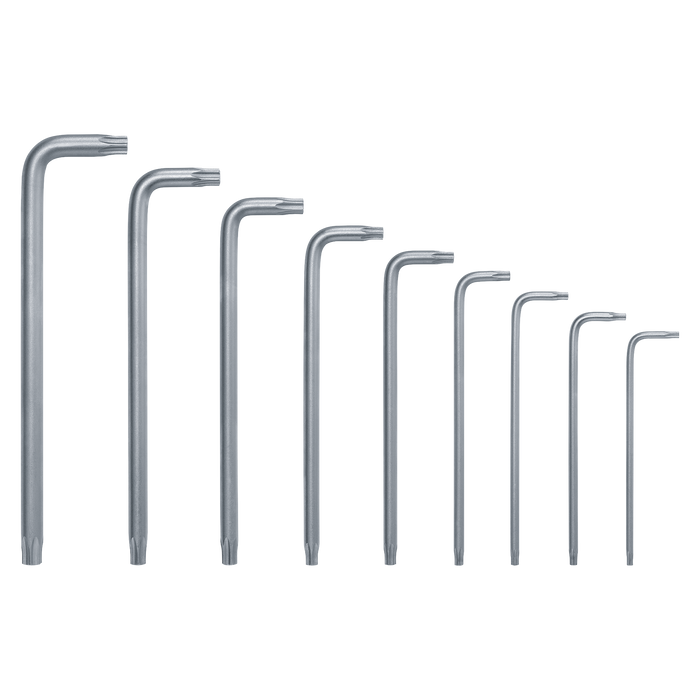 BOSCH 9-delni komplet Torx ključeva - (1600A02Z9C)-SBT Alati Beograd