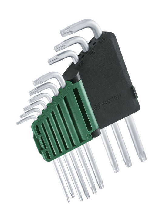 BOSCH 9-delni komplet Torx ključeva - (1600A02Z9C)-SBT Alati Beograd