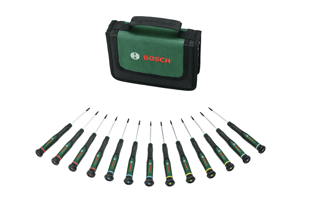 BOSCH 13-delni set preciznih odvrtača - Odvrtač - Precision Screwdriver Set 12-P (1600A02Z9N)